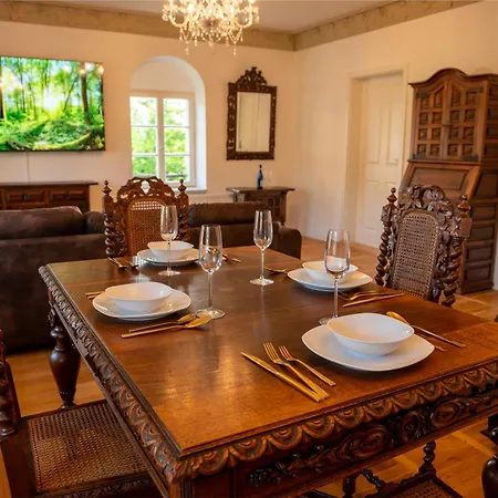 Апартаменты Schloss In Der Saechsischen Schweiz - Luxus *