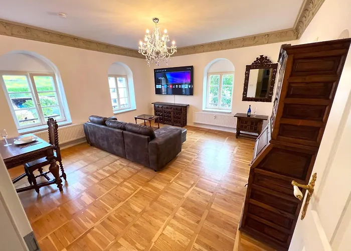 Schloss In Der Saechsischen Schweiz - Luxus Daire *